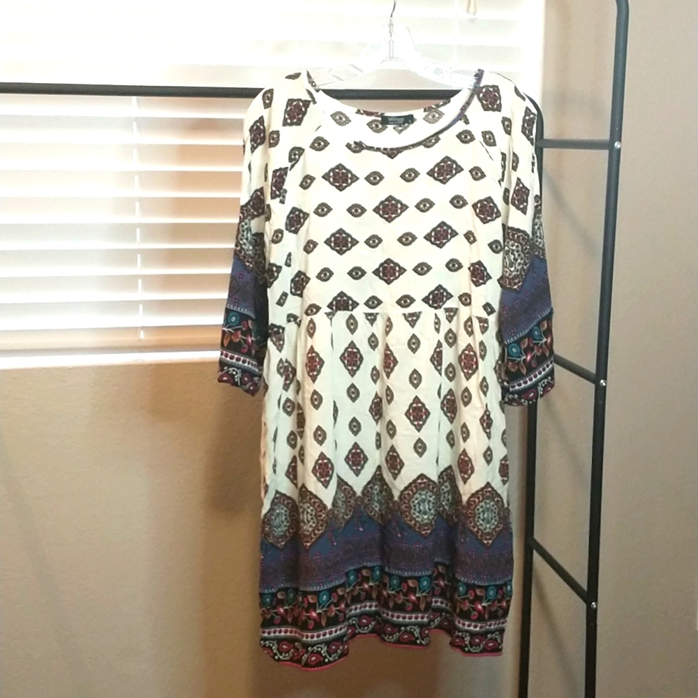 Boho style dress EUC size XL